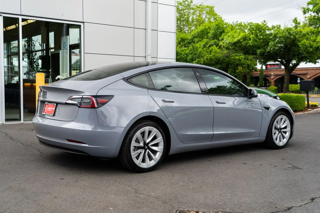 Used 2021 Gray Tesla Long Range image 6