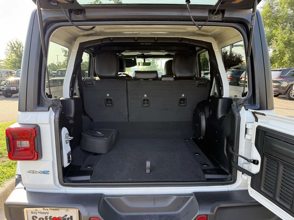Used 2023 White Jeep Sahara 4xe image 34