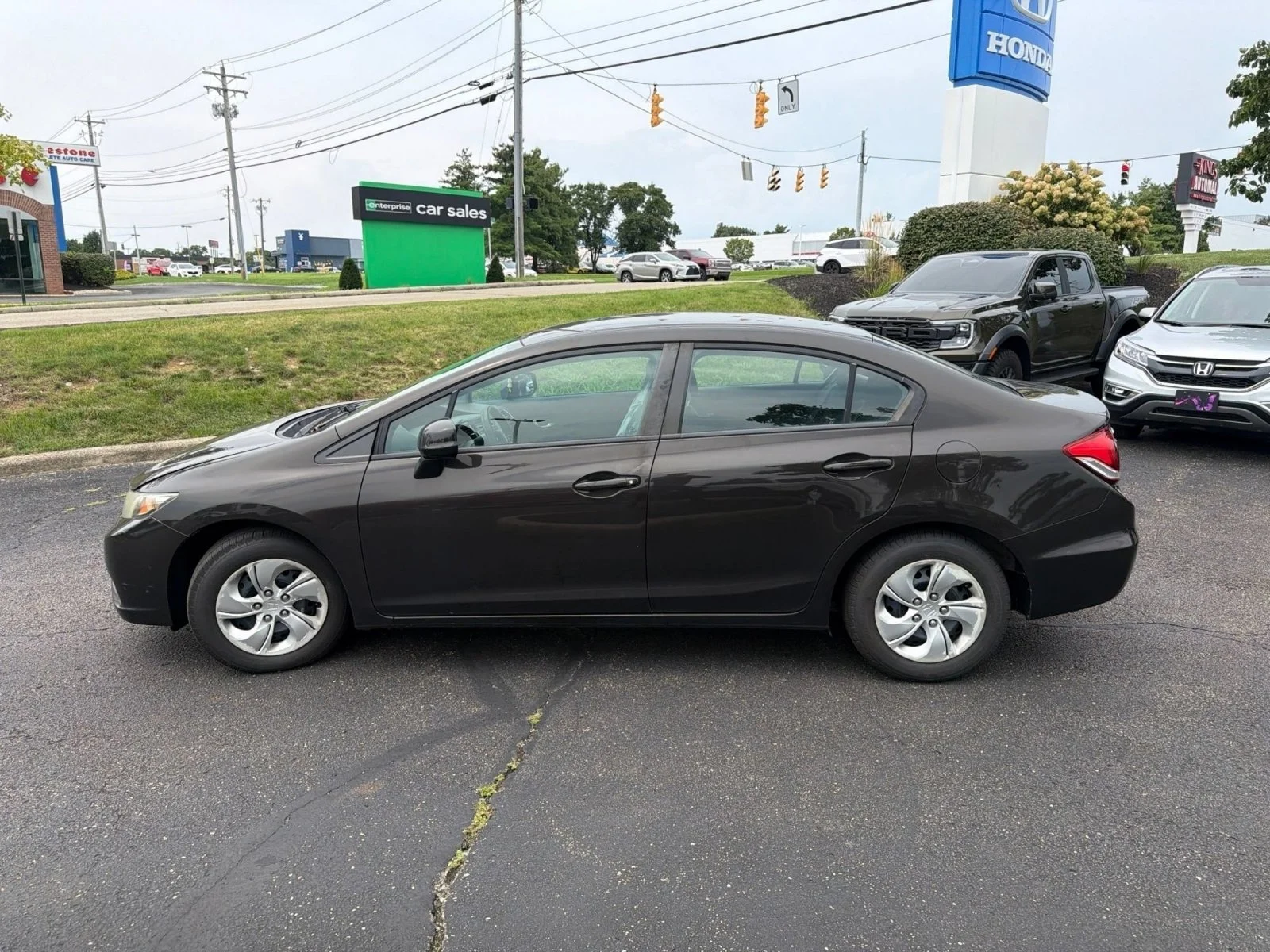 Used 2013 Kona Coffee Metallic Honda LX image 4