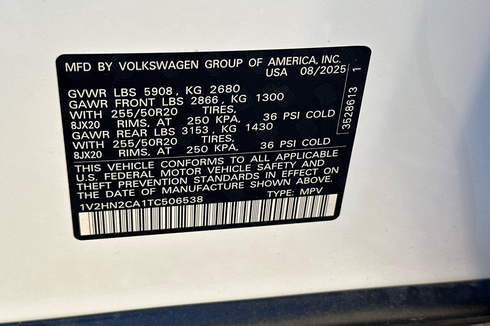 New 2026 Opal White Pearl Volkswagen 2.0T SE w/Technology image 29