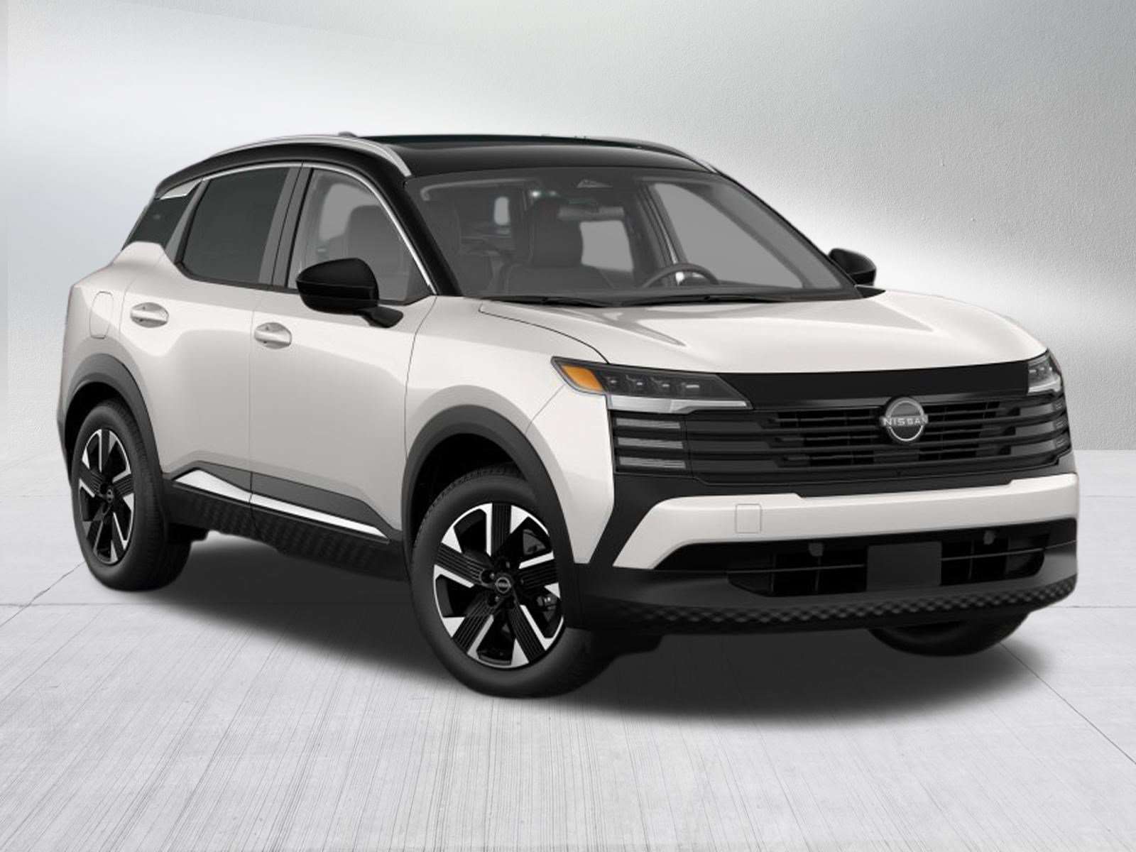 New 2026 Aspen White TriCoat / Super Black Two-tone Nissan SV image 3