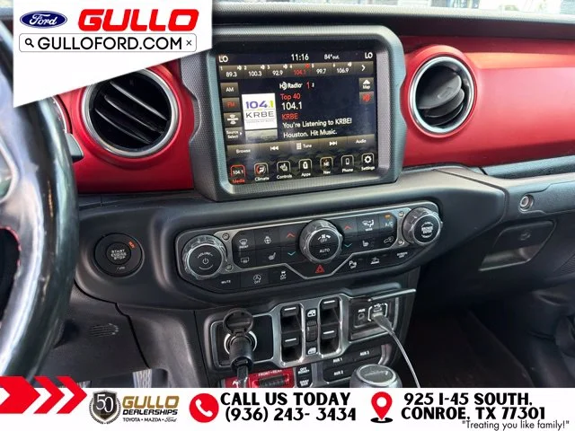 Used 2020 Bright White Clearcoat Jeep Rubicon image 13
