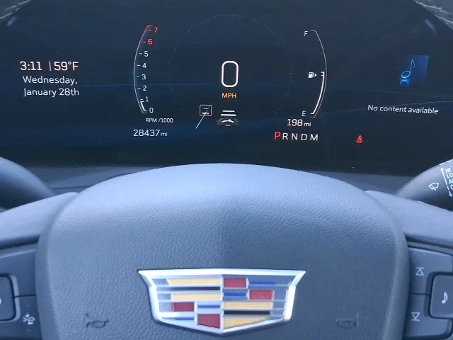 Used 2025 Black Cadillac Premium Luxury image 12