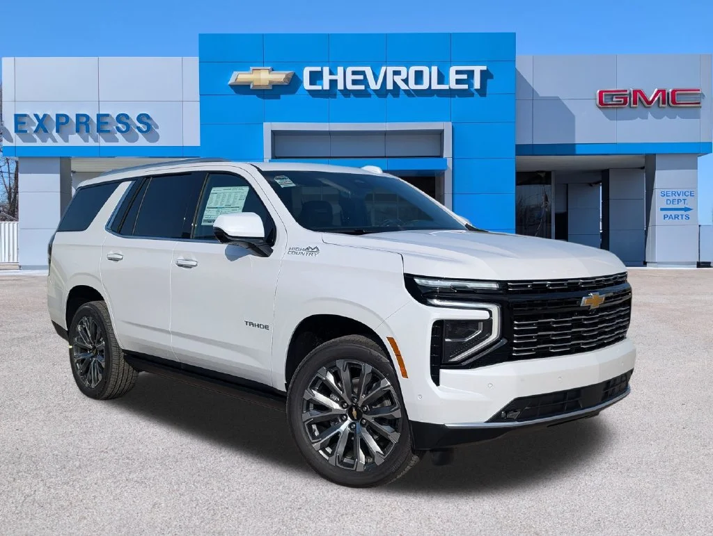 New 2026 Polar White Tricoat Chevrolet High Country image 1