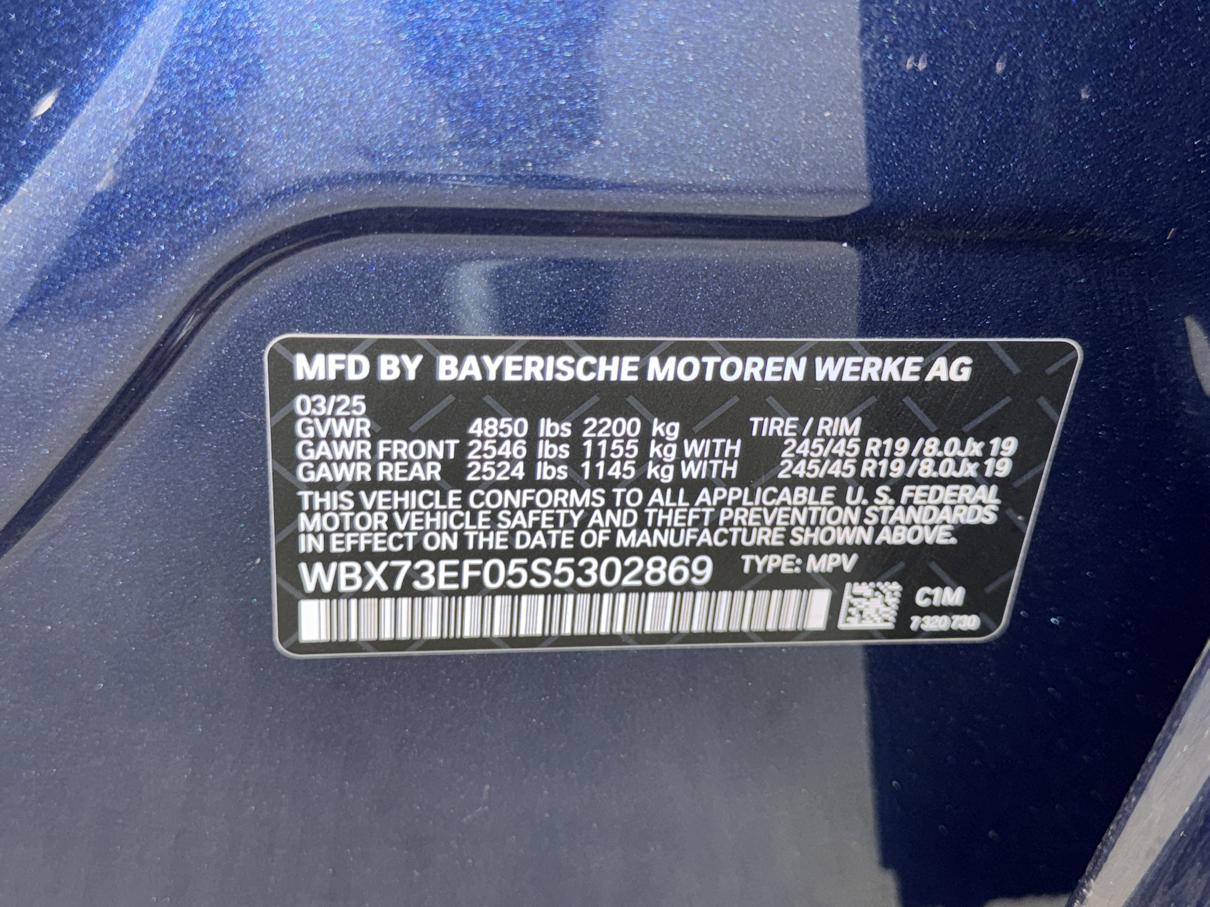 Used 2025 Phytonic Blue Metallic BMW xDrive28i image 38