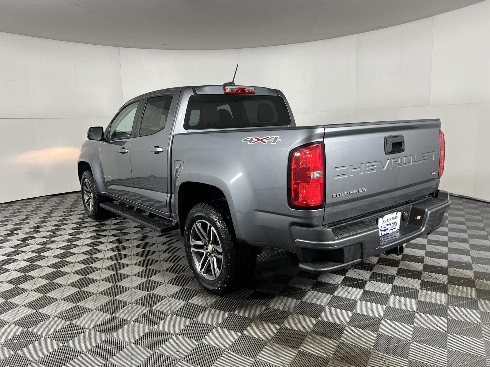 Used 2021 Satin Steel Metallic Chevrolet 4WD Work Truck image 20