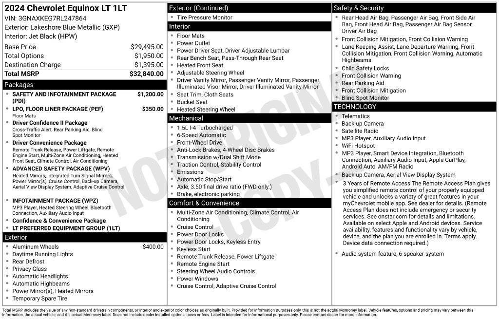 2024 Chevrolet Equinox LT - Photo 52