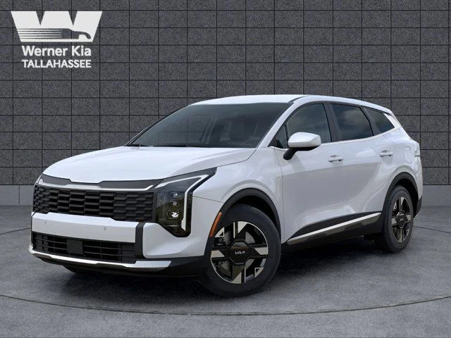New 2026 Glacial White Pearl Kia LX image 1