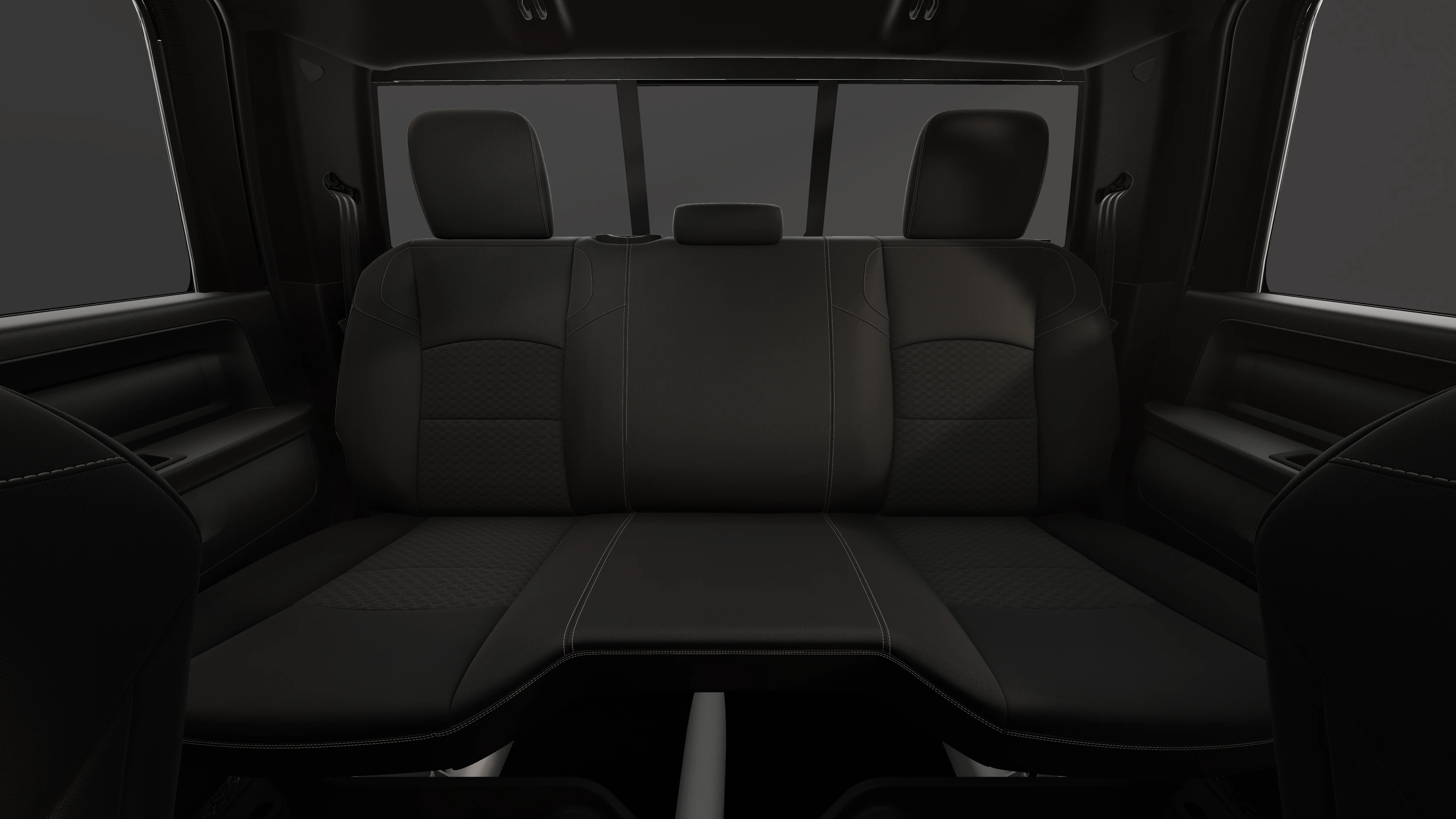 New 2026 Diamond Black Crystal Pearl-Coat Exterior Paint RAM  image 15
