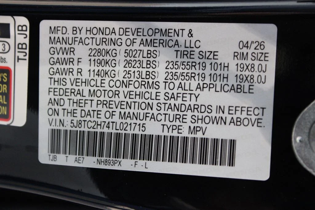 New 2026 Majestic Black Pearl Acura Advance Package image 30