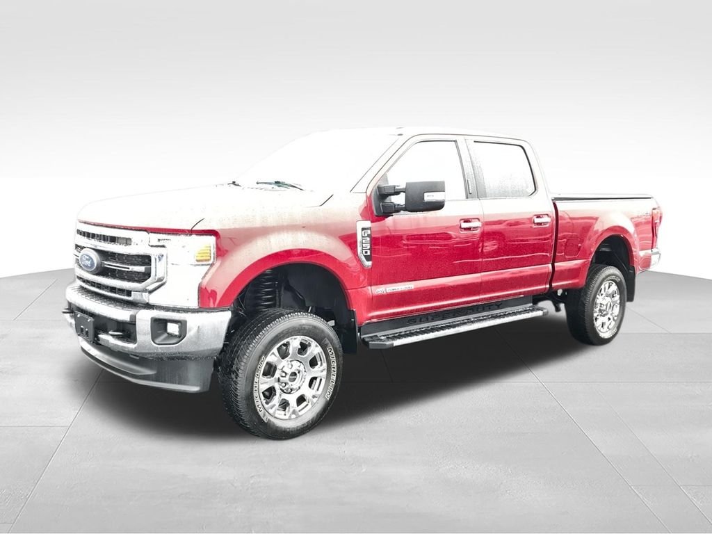 Used 2021 Red Ford Lariat image 4