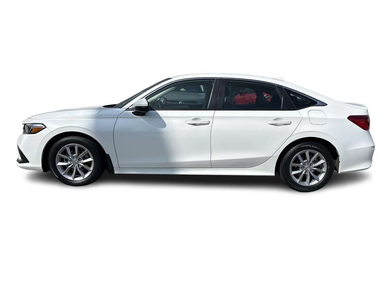 Used 2022 Platinum White Pearl Honda Sedan EX CVT Certified Pre-Owned   One Owner   Loc image 8