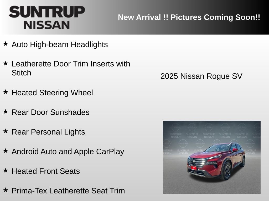 Used 2025 Red Nissan SV image 12