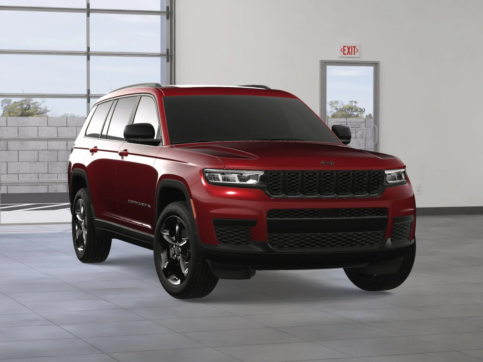New 2024 Velvet Red Pearl-Coat Exterior Paint Jeep Altitude X image 37