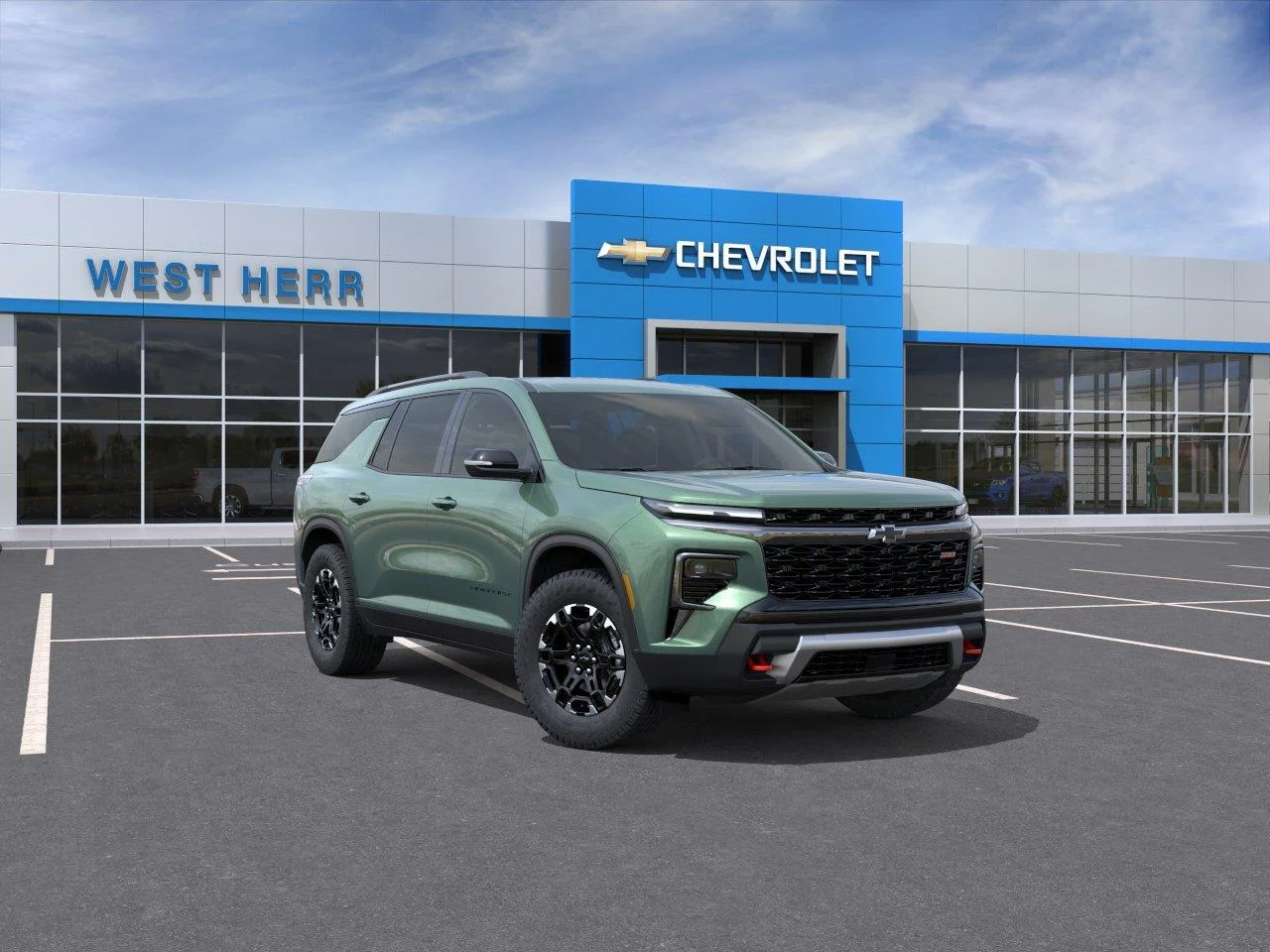 New 2027 Trillium Green Metallic Chevrolet Z71 image 1