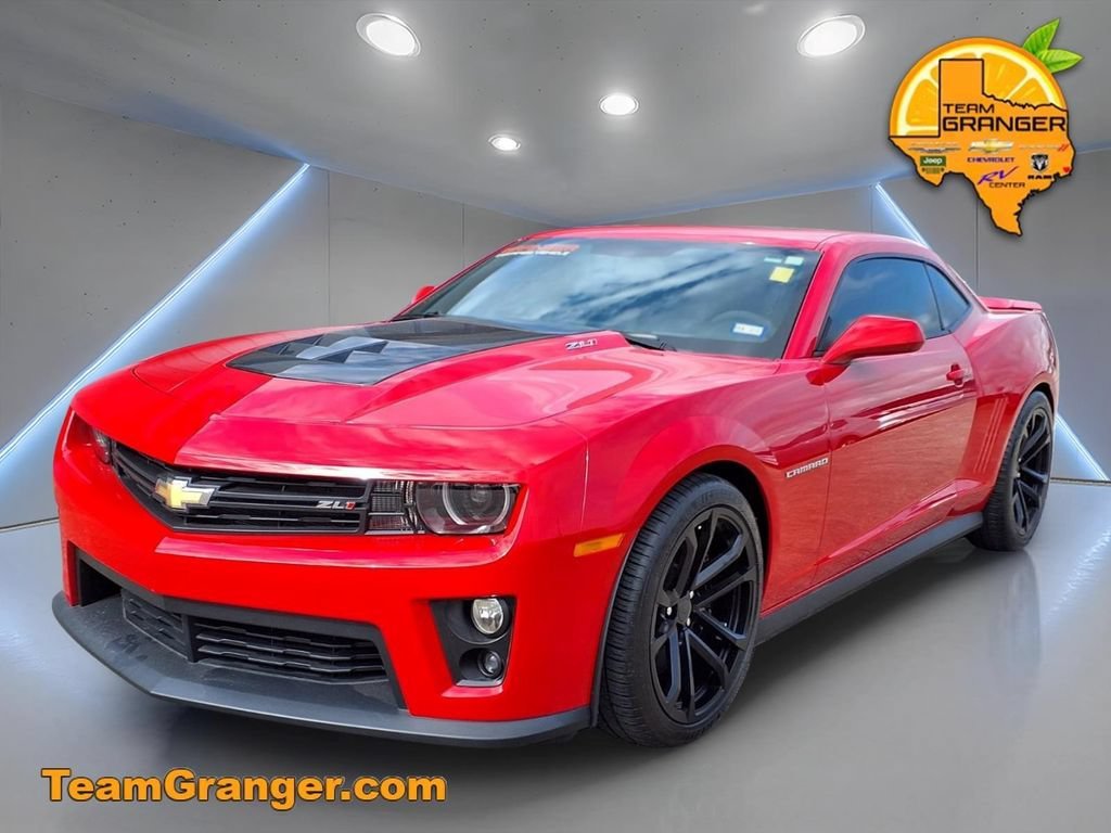 Used 2013 Victory Red Chevrolet ZL1 image 3