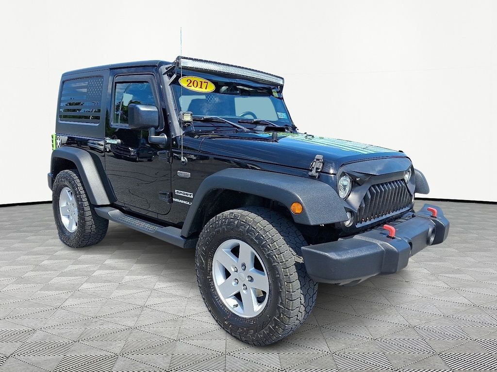 Used 2017 Black Jeep Sport image 1