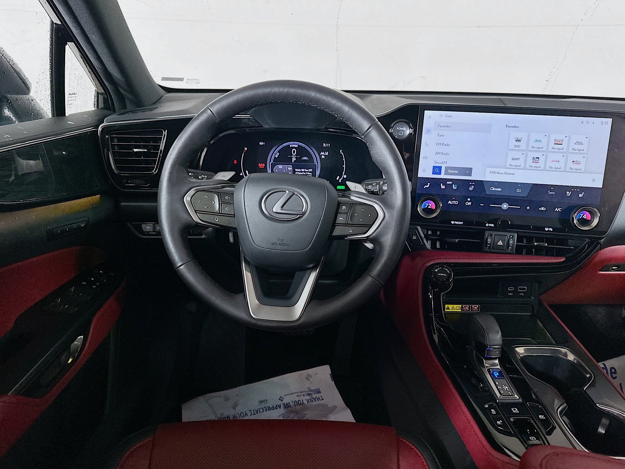 Certified Used 2025 Caviar Lexus 350h Premium image 21