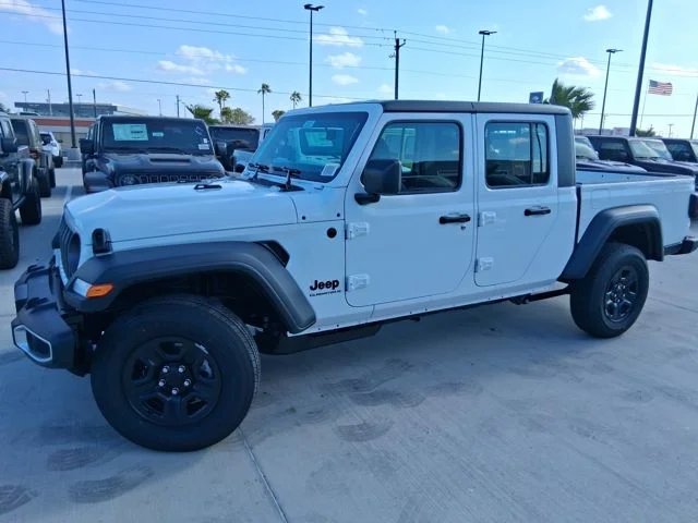 New 2026 Bright White Clear-Coat Exterior Paint Jeep Sport image 3