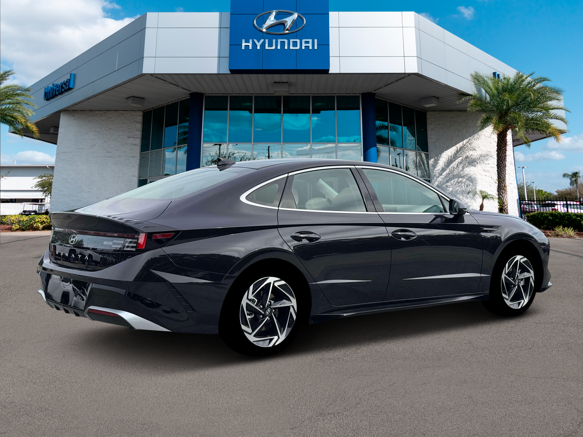 New 2026 Blue Hyundai SEL Sport image 7