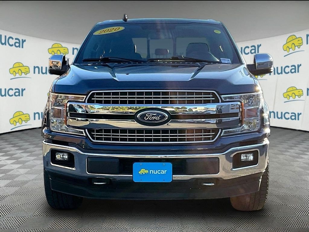 Used 2020 Blue Ford Lariat image 2