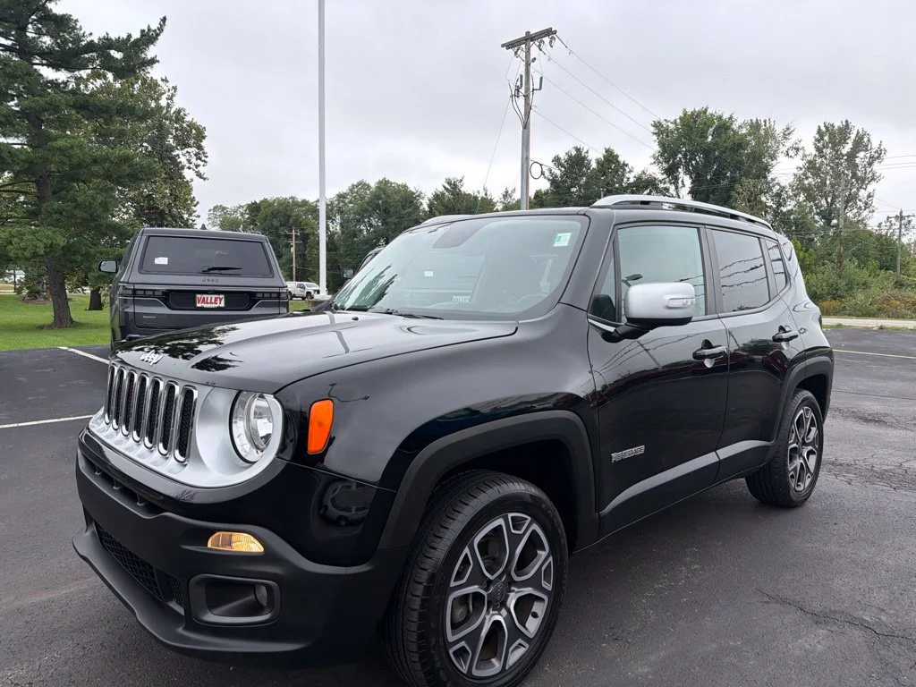 Used 2015 Black Jeep Limited image 2