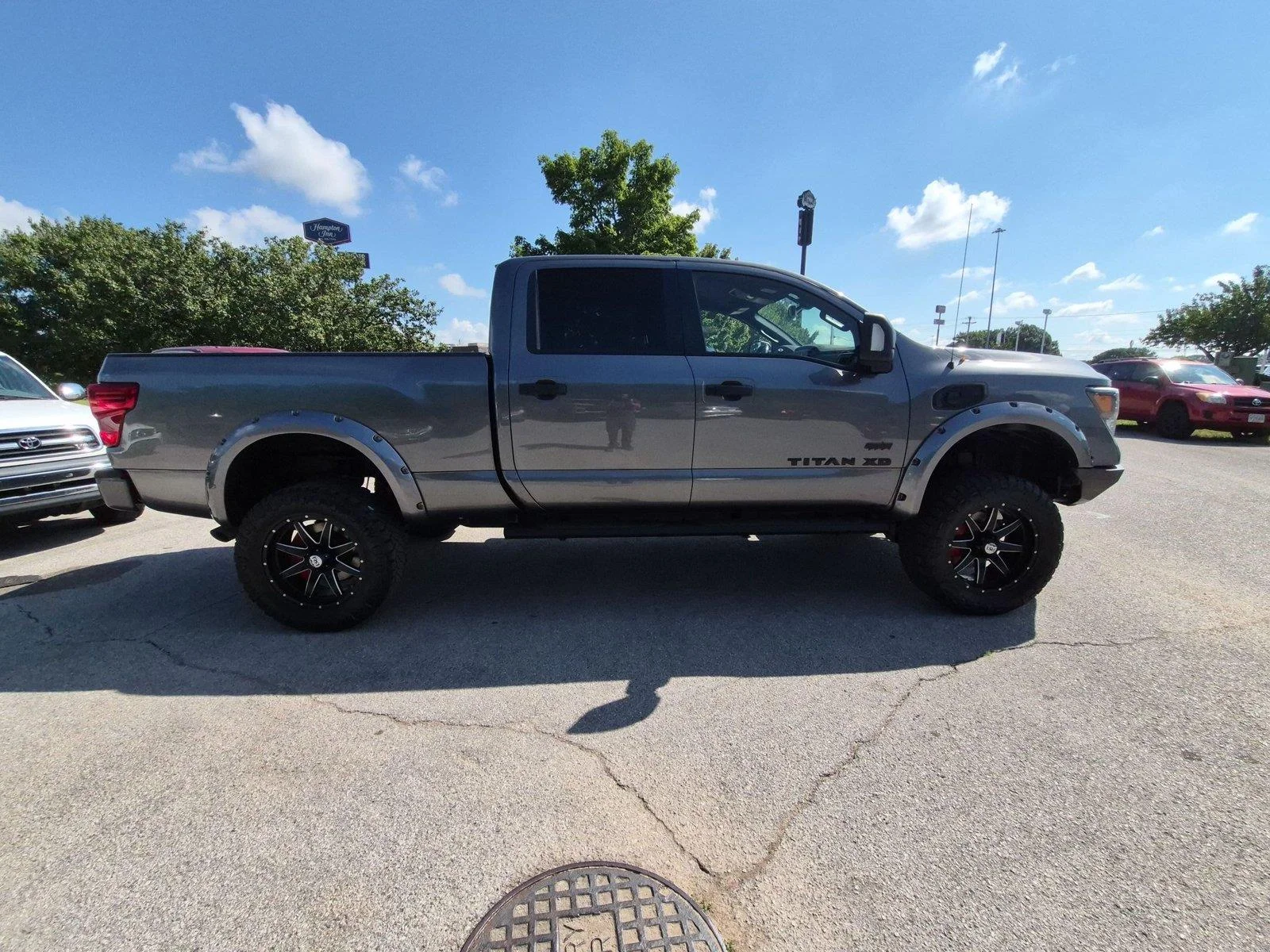 Used 2019 Gun Metallic Nissan SV image 6