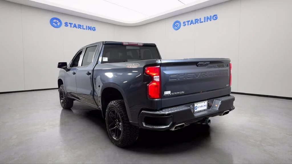 Used 2021 SHADOW GRAY METALLIC Chevrolet LT Trail Boss image 6