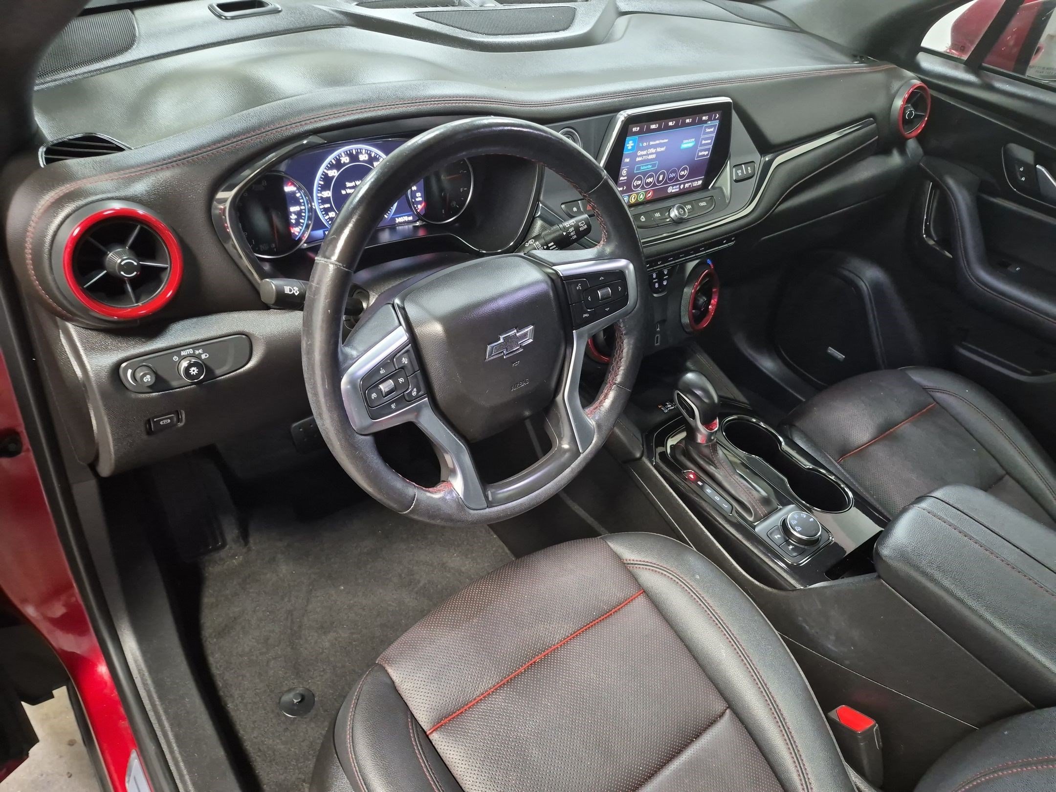 Used 2021 Cherry Red Tintcoat Chevrolet RS image 15