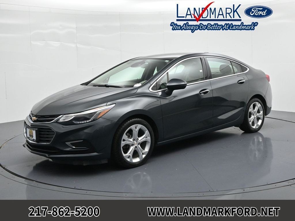 Used 2018 Graphite Metallic Chevrolet 4dr Sdn 1.4L Premier w/1SF image 1
