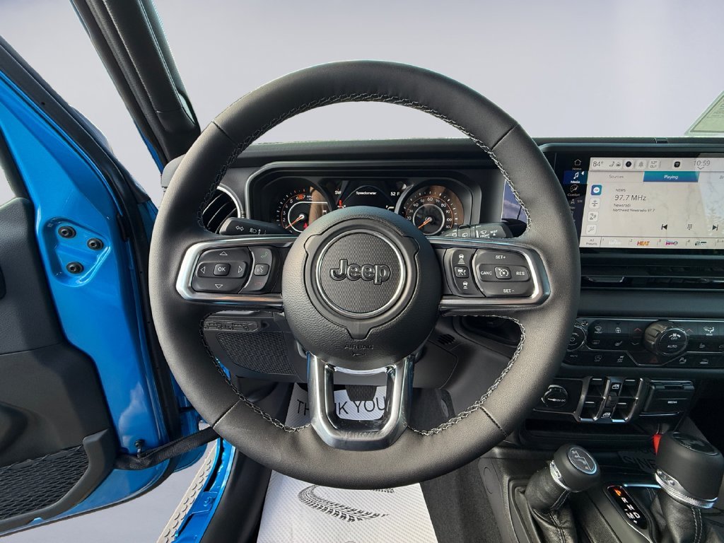 New 2027 Hydro Blue Pearl-Coat Paint Jeep Sahara image 13