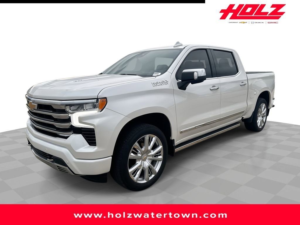 Certified Used 2023 Iridescent Pearl Tricoat Chevrolet High Country image 1