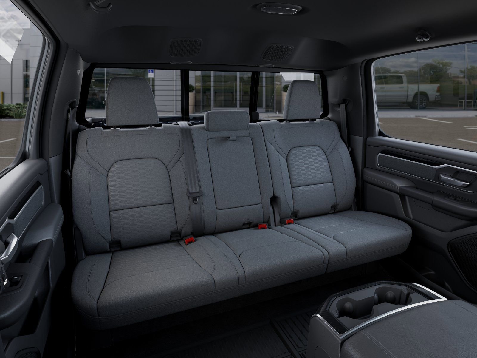 New 2026 Diamond Black Crystal Pearl-Coat Exterior Paint RAM Big Horn/Lone Star image 15