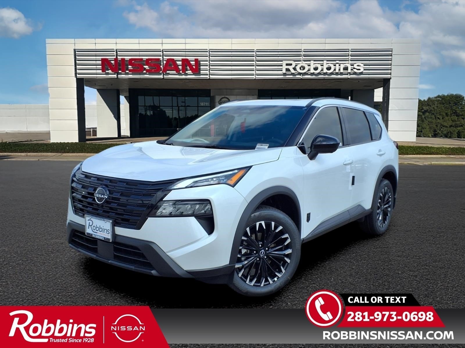 2026 Nissan Rogue Dark Armor™ White at Robbins Nissan