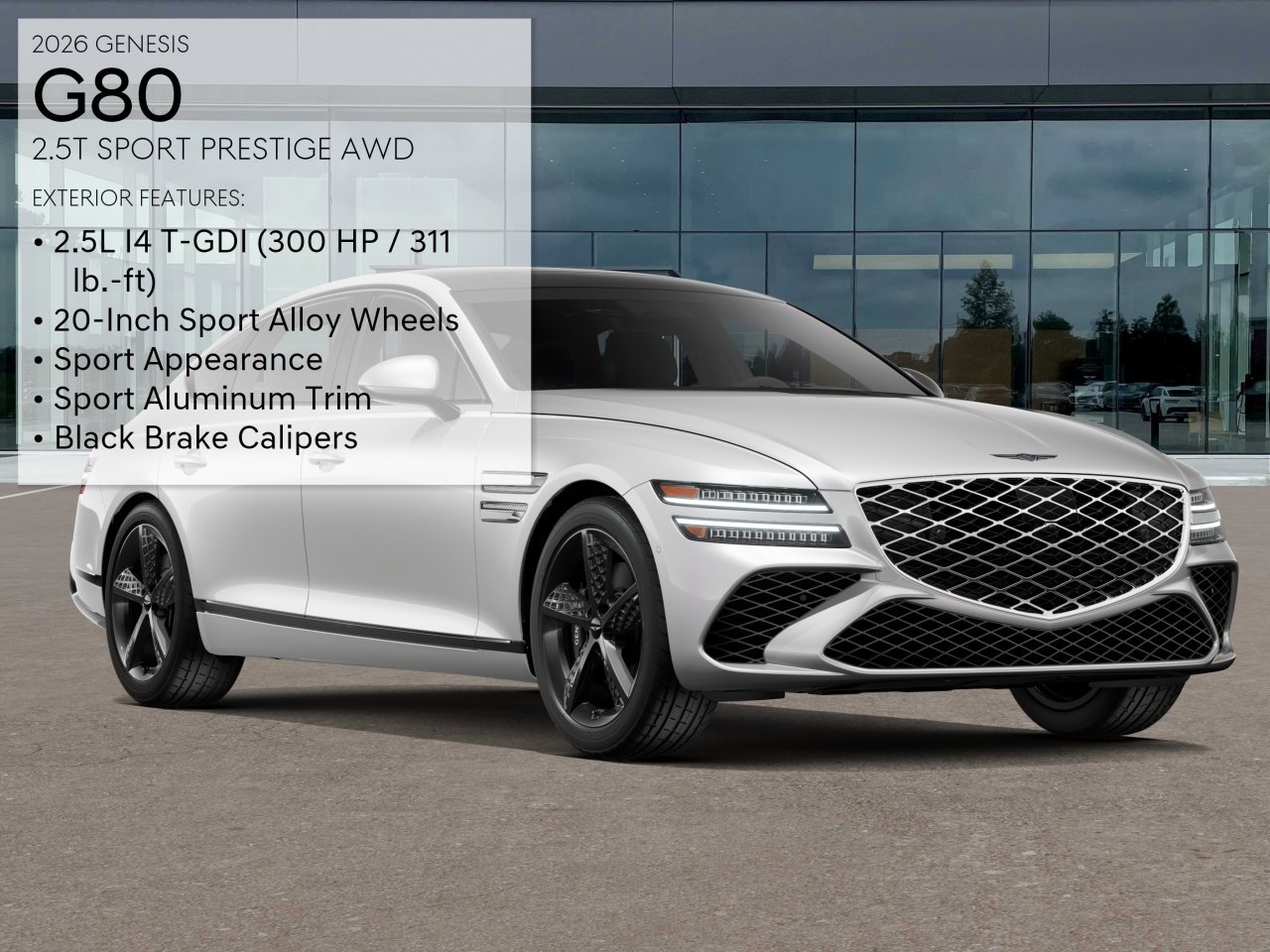 New 2026 Uyuni White Genesis 2.5T SPORT PRESTIGE image 3