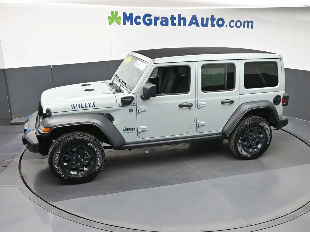 Used 2023 Gray Jeep Willys 4xe image 22