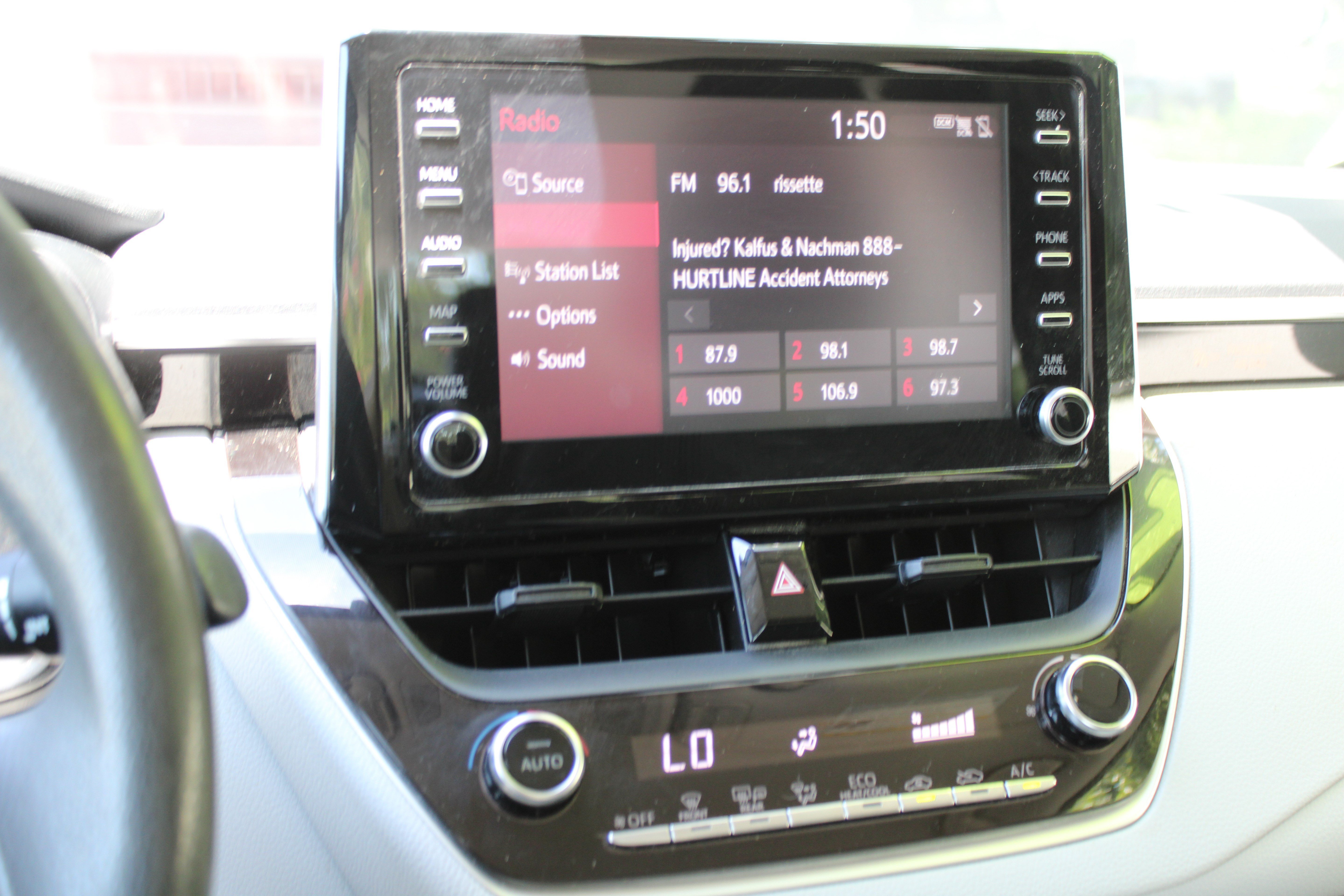 Used 2020 Barcelona Red Metallic Toyota LE image 28