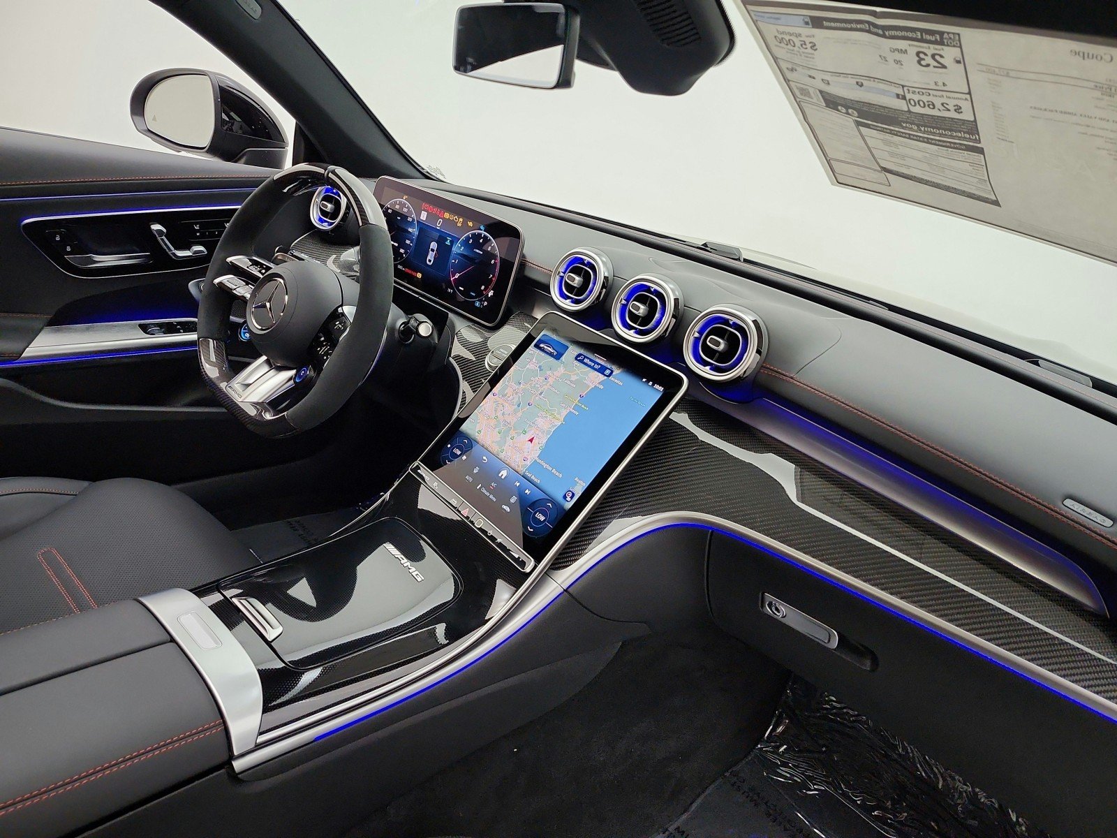 New 2027 MANUFAKTUR exclusive graphite grey magno Mercedes-Benz AMG® CLE 53 4MATIC+ Coupe image 13