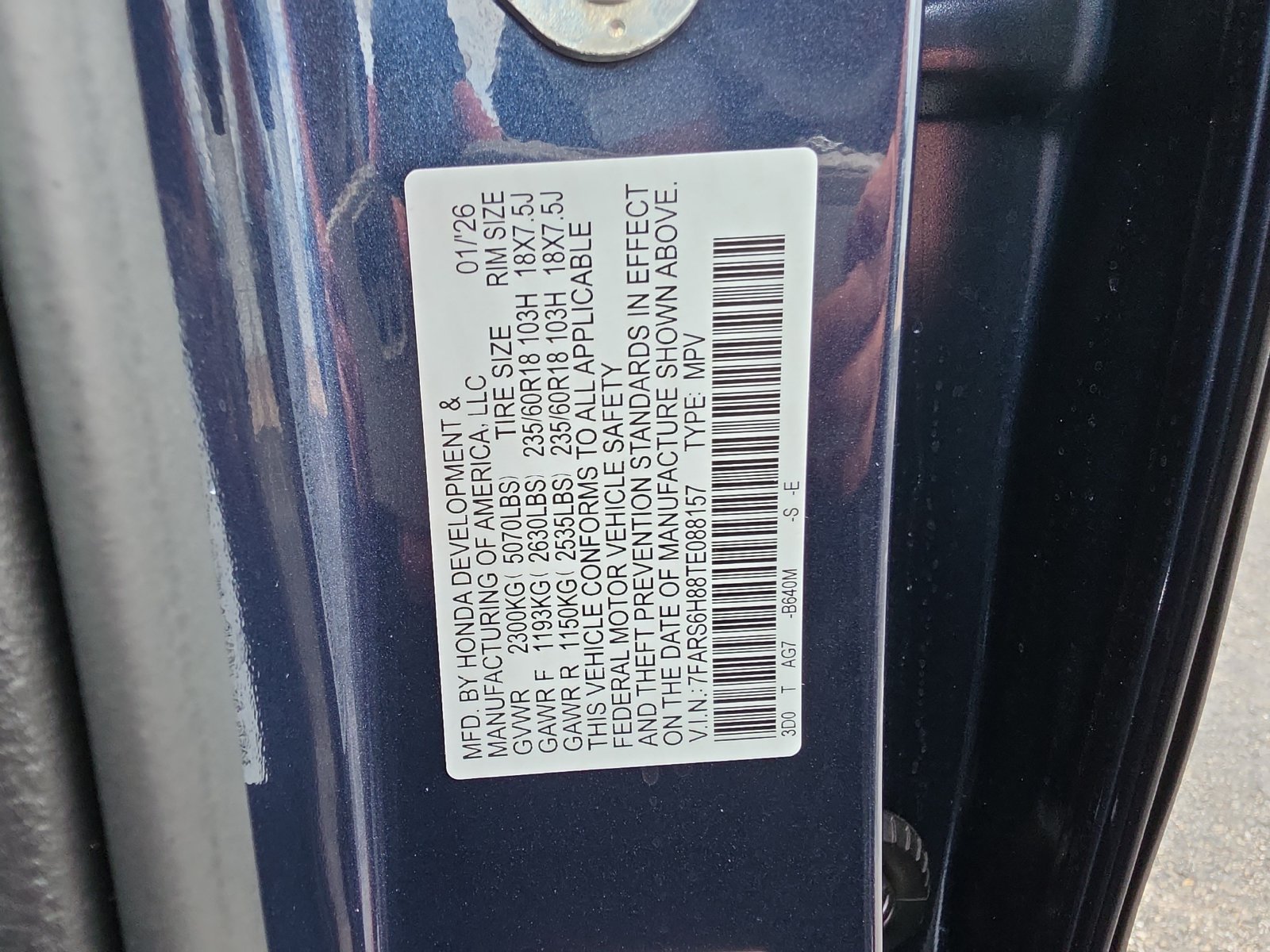 Certified Used 2026 Blue Honda Sport-L image 32