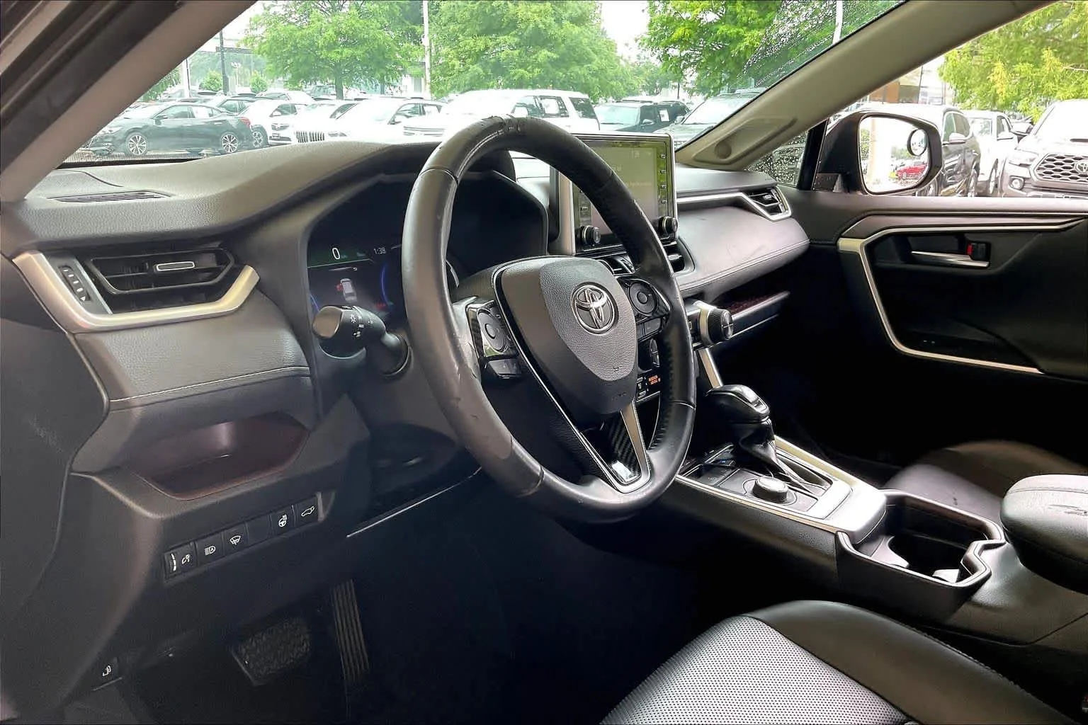 Used 2020 Magnetic Gray Metallic Toyota Hybrid Limited image 16