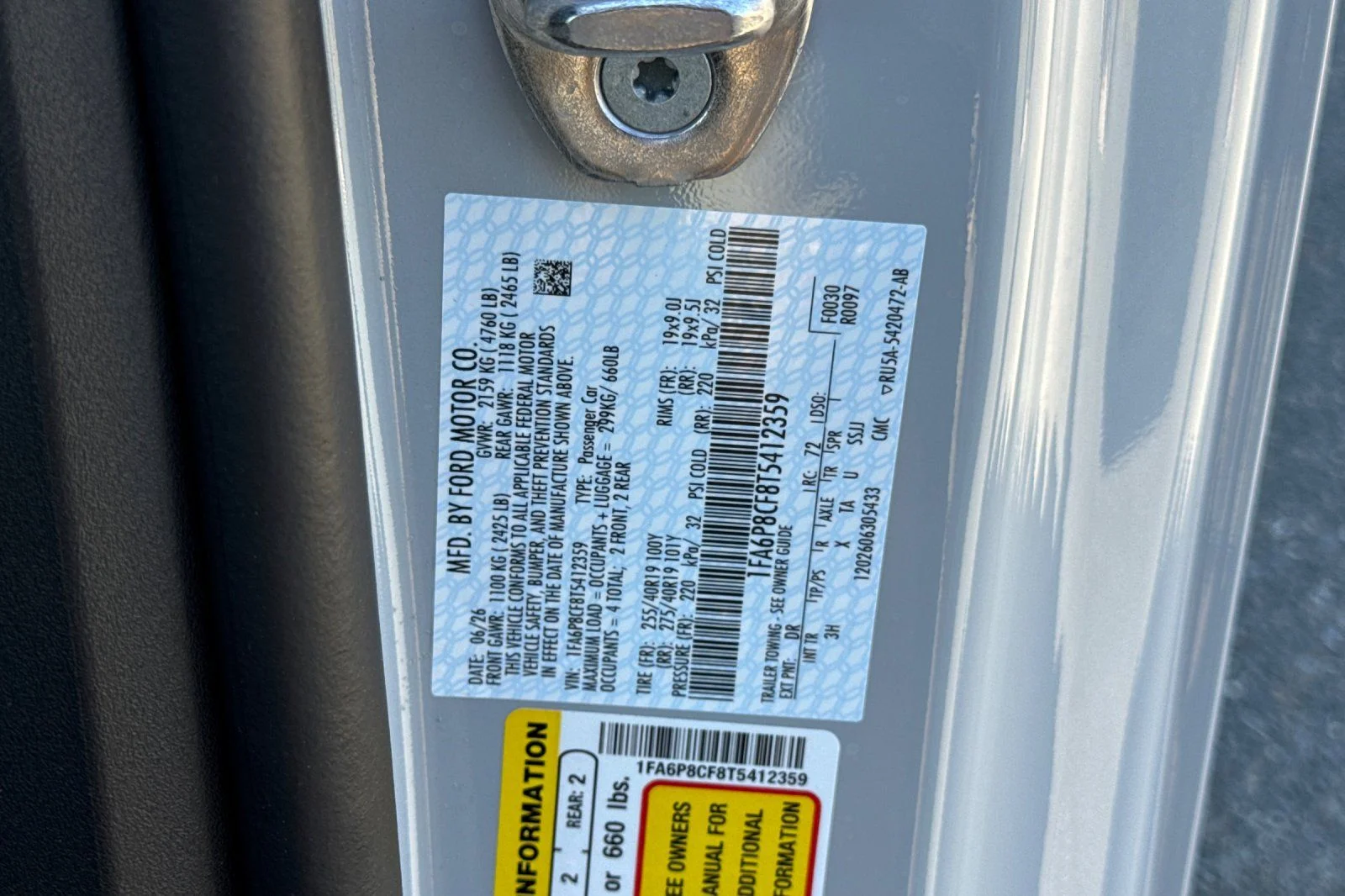 New 2026 Avalanche Gray Ford GT Premium Fastback image 30