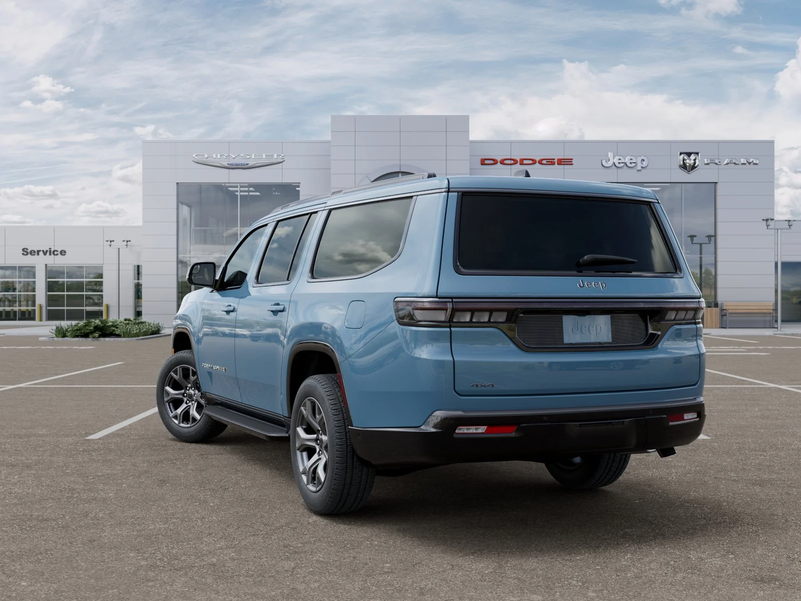 New 2026 Steel Blue Exterior Paint Jeep Limited Altitude image 25