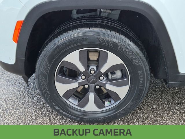 Used 2022 Bright White Clearcoat Jeep 4xe image 12