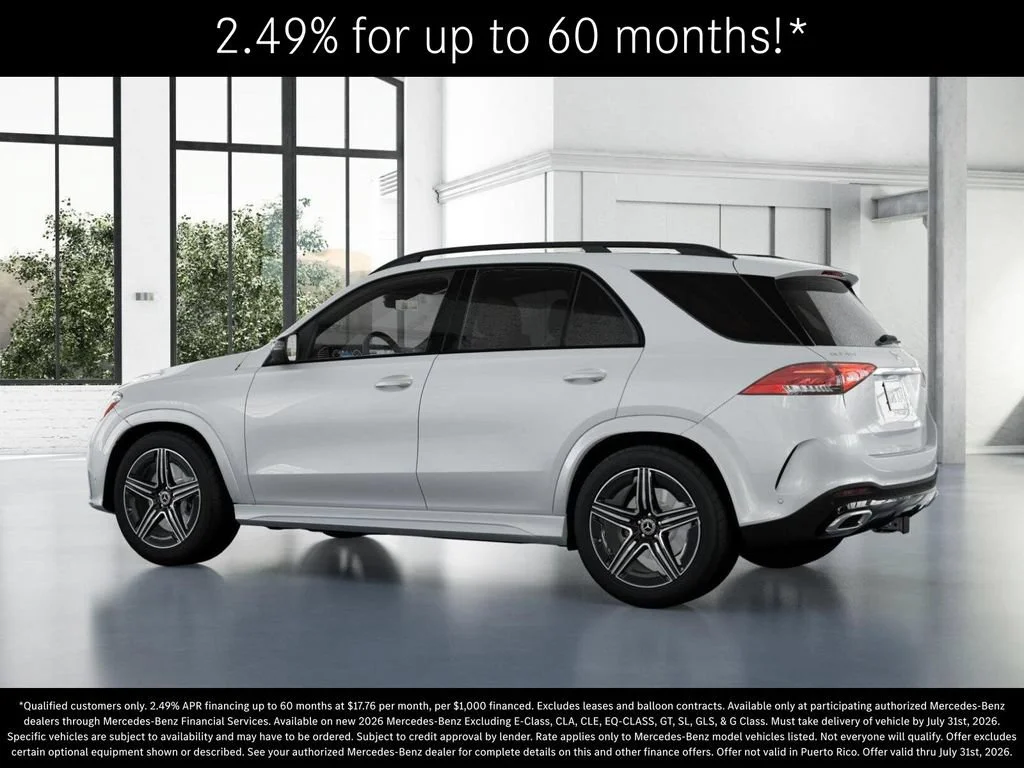New 2026 MANUFAKTUR Moonlight White Metallic Mercedes-Benz GLE 450 image 73