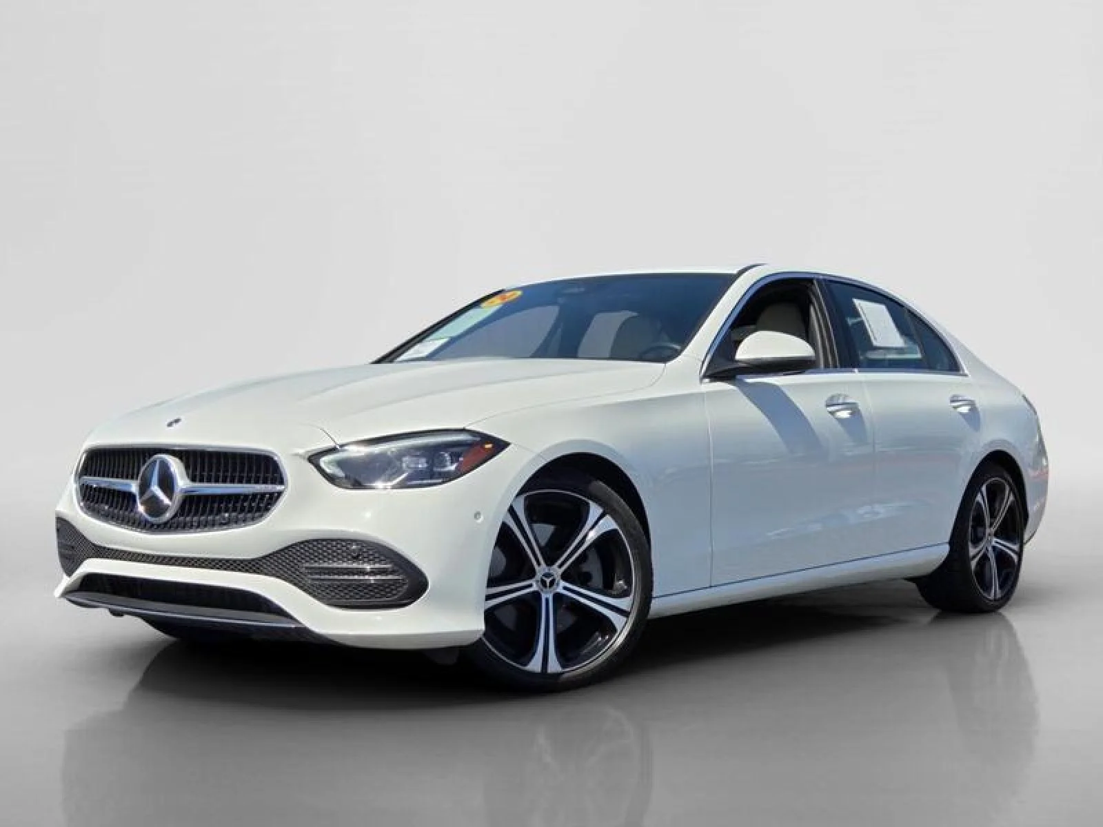 Certified Used 2024 Polar White Mercedes-Benz C 300 image 1