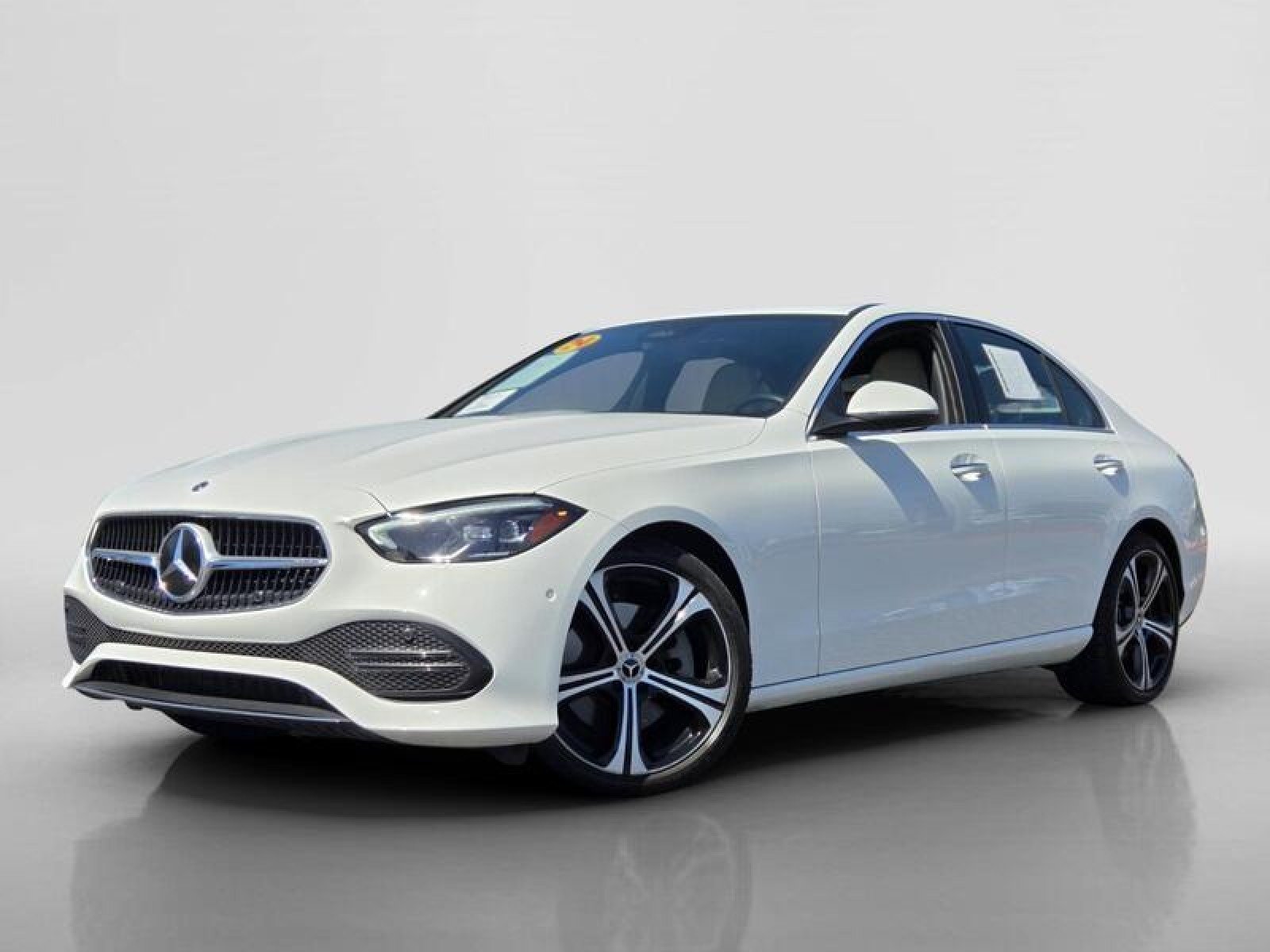 Certified Used 2024 Polar White Mercedes-Benz C 300 image 1