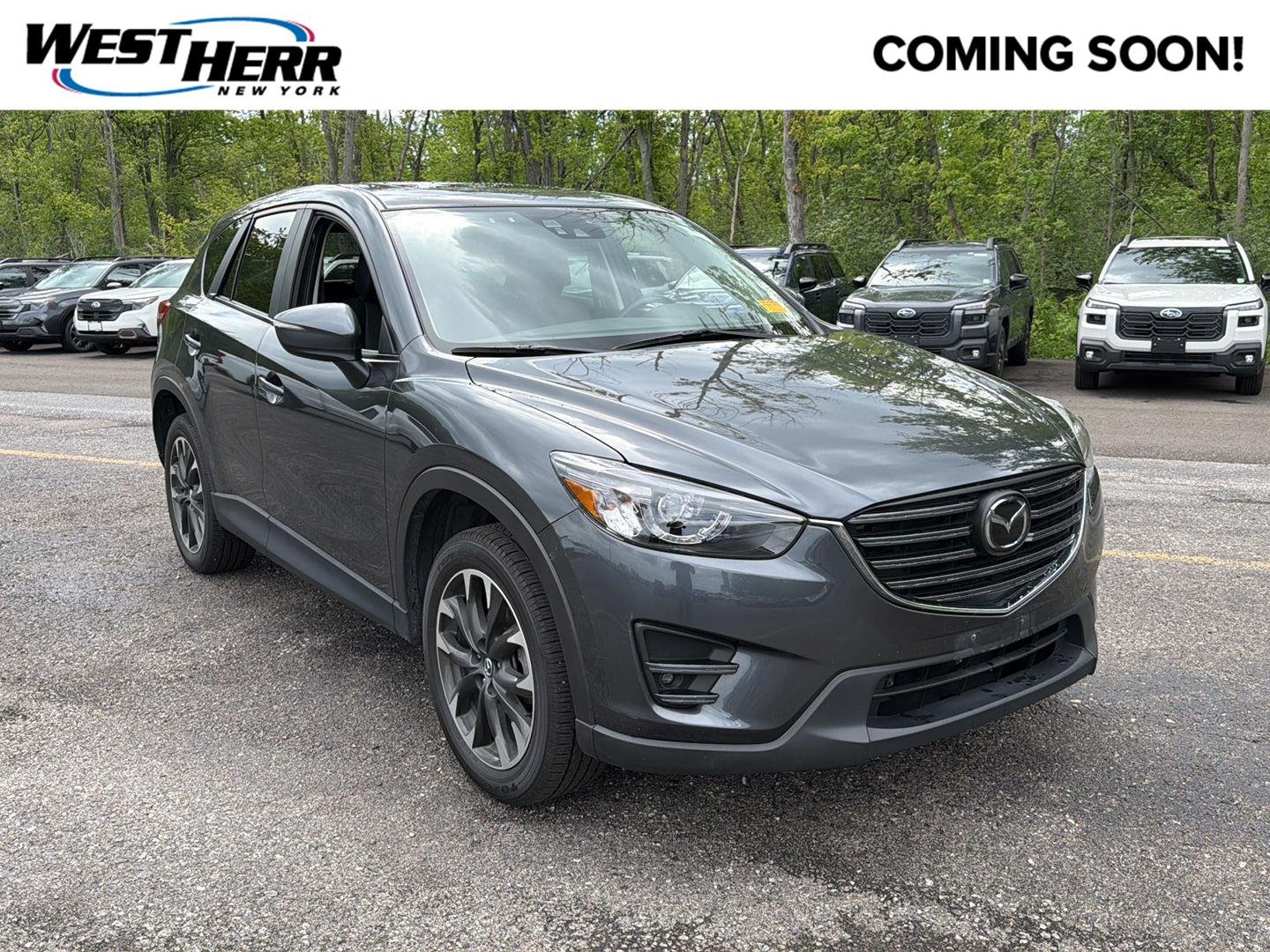 Used 2016 Meteor Gray Mica Mazda Grand Touring image 1