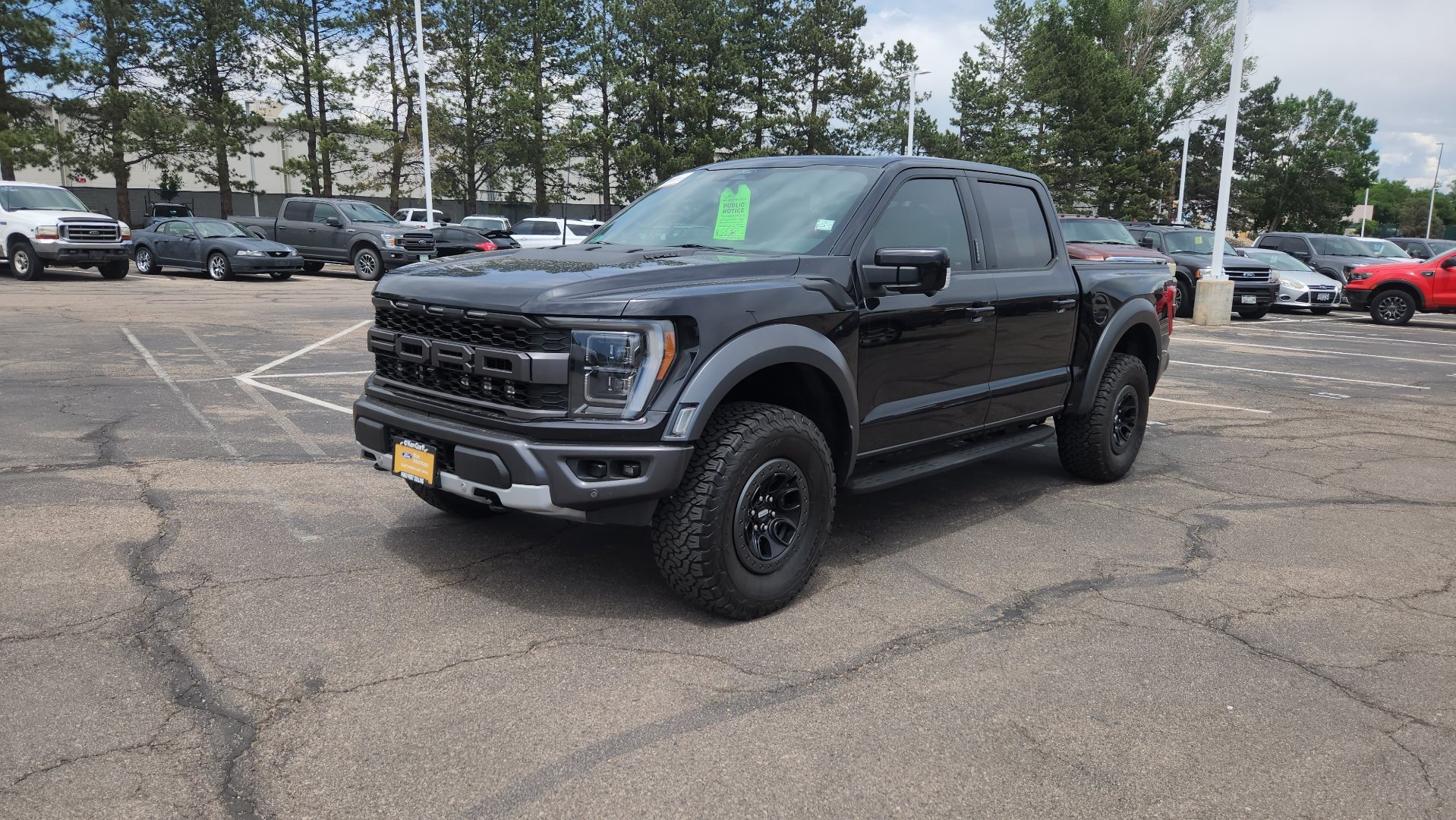 Used 2022 Black Metallic Ford Raptor image 2
