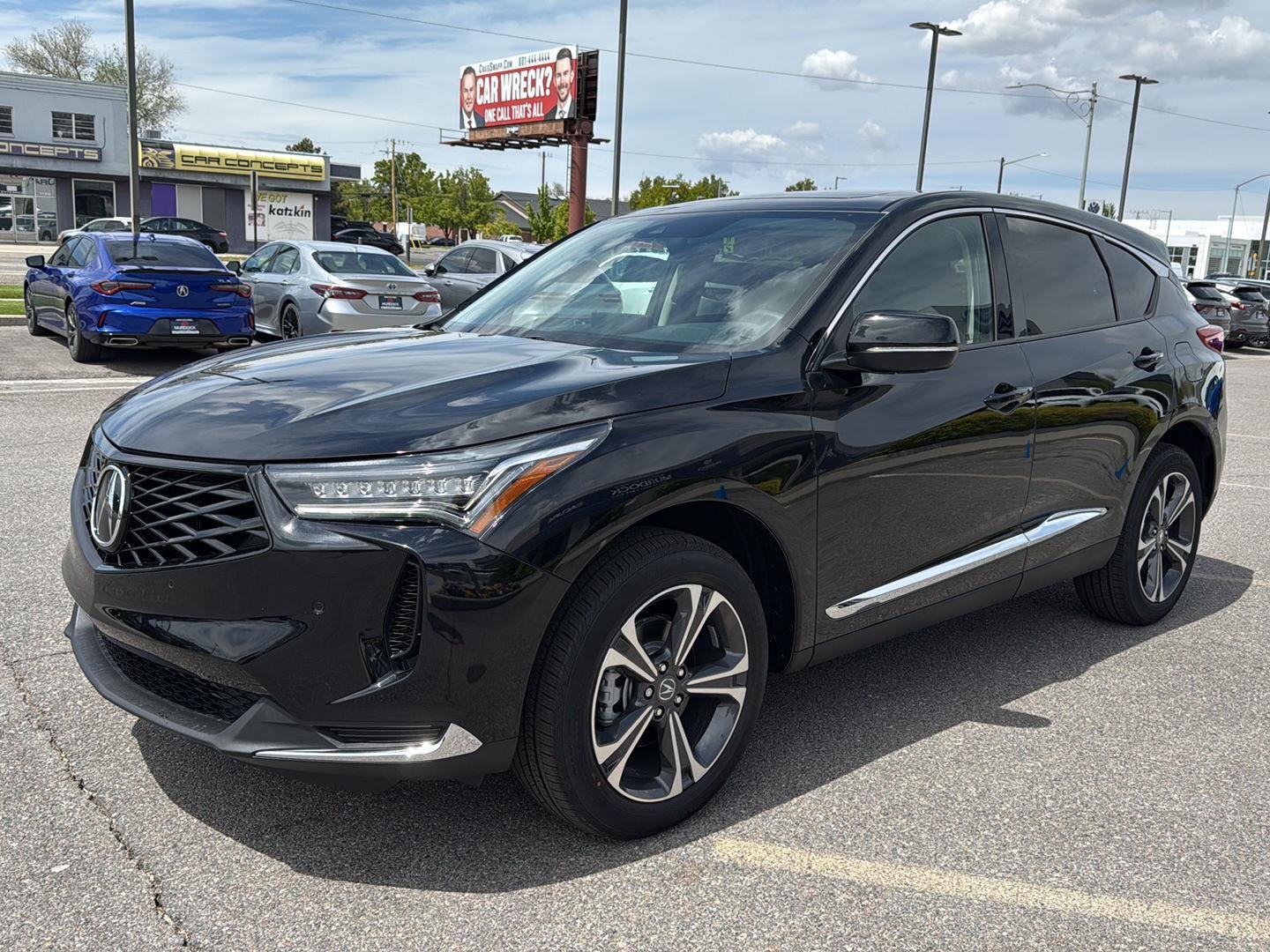 New 2026 Majestic Black Pearl Acura SH-AWD w/Tech image 3