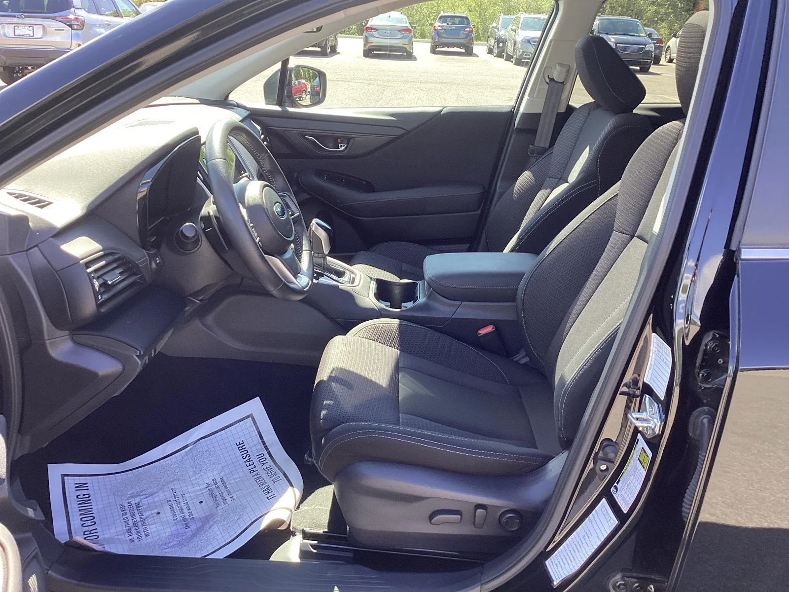 Used 2025 Crystal Black Silica Subaru Premium image 14